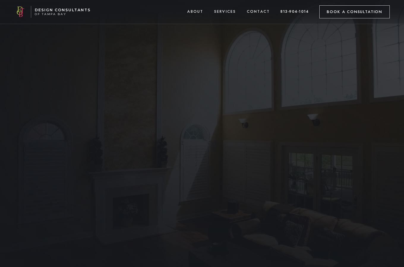 Website snapshot for Design Consultants of Tampa Bay